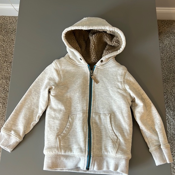 Zip up fleece lined hoodie. - Picture 1 of 2